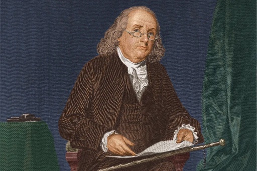 Portrait of Benjamin Franklin