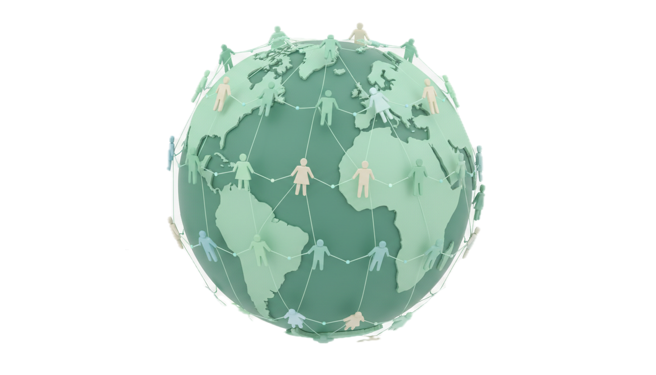 Scale leadership development across teams background graphic